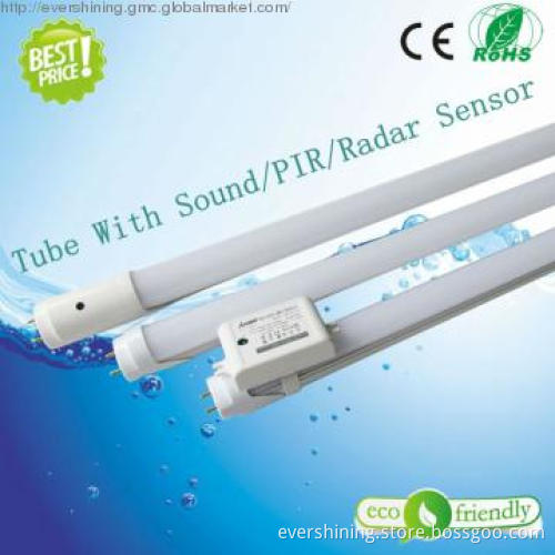 Energy Saving Nice 18W T5 LED Tube with PIR Sensor CE,ROHS Approval